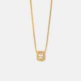 Cadena Crown Cut en Oro laminado 18k
