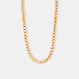 Cadena Tenis Marquise en Oro laminado 18k