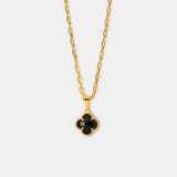 Cadena Klaver Noir en Oro laminado 18k