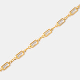 Pulsera Janelas da Alma en Oro laminado 18k