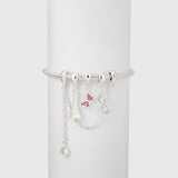 Pulsera Panda en Plata Ley 925 Laminada para Dama