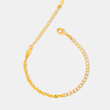 Pulsera Tennis Ballerina en Oro laminado 18k