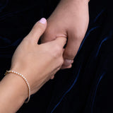 Pulsera Tenis en Oro laminado 18k