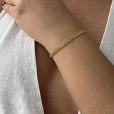 Pulsera Mesh Exclusive en Oro laminado 18k