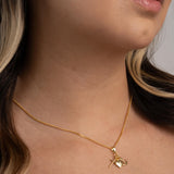 Cadena Eslabón en Oro laminado 18k Para Dama