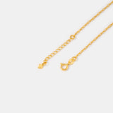 Pulsera Papillon Noir en Oro laminado 18k