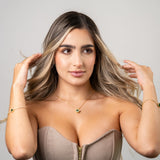 Cadena Klaver Luxe Verde en Oro laminado 18k