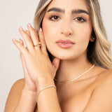 Pulsera Tennis Baguette