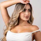 Cadena Lagrima en Oro laminado 18k