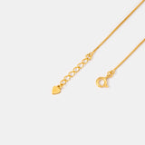 Pulsera Hart Noir en Oro laminado 18k