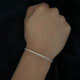 Pulseras Lazo en Plata 925 Para Pareja