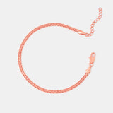 Pulsera Bismarck en Oro Rosado Laminado