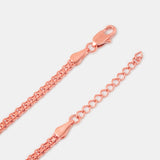 Pulseras Bismarck en Oro Rosado Laminado Para Pareja