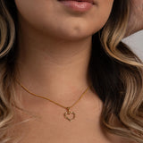 Cadena Eslabón en Oro laminado 18k Para Dama