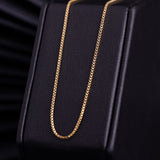 Cadena Veneciana en Oro laminado 18k Para Dama