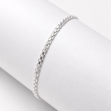 Pulsera Bismarck en Plata 925 Laminada