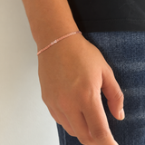 Pulsera Bismarck en Oro Rosado Laminado