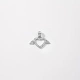 Dije Corazón Alado en Plata 925