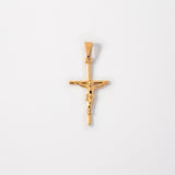 Dije Cristo Esbelto en Oro laminado 18k