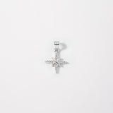 Dije North Star en Plata 925