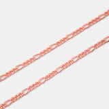 Pulseras Fígaro en Oro Rosado Laminado Para Pareja