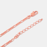 Pulseras Fígaro en Oro Rosado Laminado Para Pareja