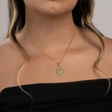 Cadena Eslabón Luxe en Oro laminado 18k Para Dama