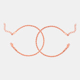 Pulseras Lazo en Oro laminado 18k Para Pareja