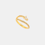 Anillo Malevola en Oro laminado 18k Para Dama