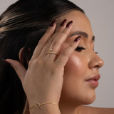 Anillo Malevola en Oro laminado 18k Para Dama