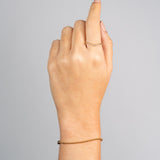 Pulseras Militar de hilo en Oro laminado 18k Para Pareja