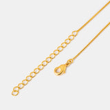 Pulsera Corazón Cristal en Oro laminado 18k