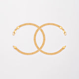 Pulseras M60 en Oro laminado 18k Para Pareja