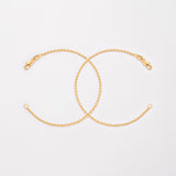 Pulseras Militar en Oro laminado 18k Para Pareja.