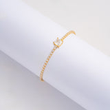 Pulsera Carré Clair en Oro laminado 18k