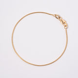 Pulseras Cola de Ratón en Oro laminado 18k Para Pareja