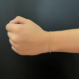 Pulsera Militar en Oro Laminado 18k