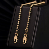 Pulseras Militar en Oro laminado 18k Para Pareja.