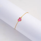 Pulsera Hart Noir en Oro laminado 18k