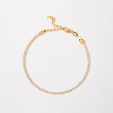 Pulsera Tenis en Oro laminado 18k