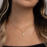 Cadena Eslabón en Oro laminado 18k Para Dama