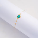 Pulsera Hart Noir en Oro laminado 18k