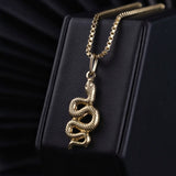 Cadena Veneciana + Dije en Oro laminado 18k Para Caballero