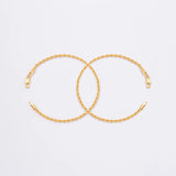 Pulseras Lazo en Oro laminado 18k Para Pareja