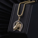 Cadena Veneciana + Dije en Oro laminado 18k Para Caballero