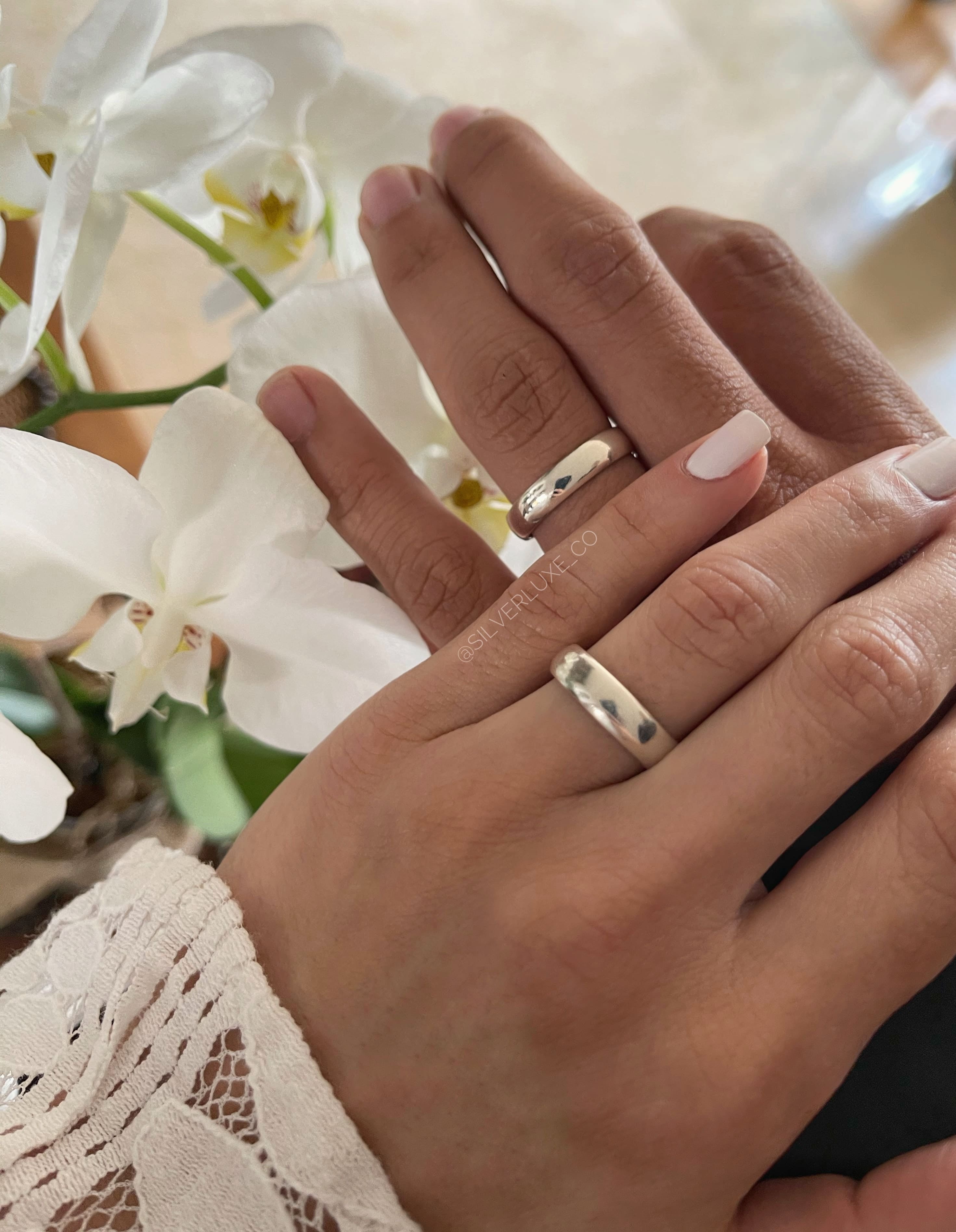 Argollas Tamaño Diamante Anillo Compromiso Anillo Kimberly Loaiza