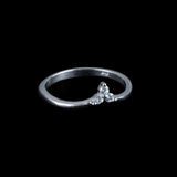Anillo Tiara en Plata 925 Para Dama