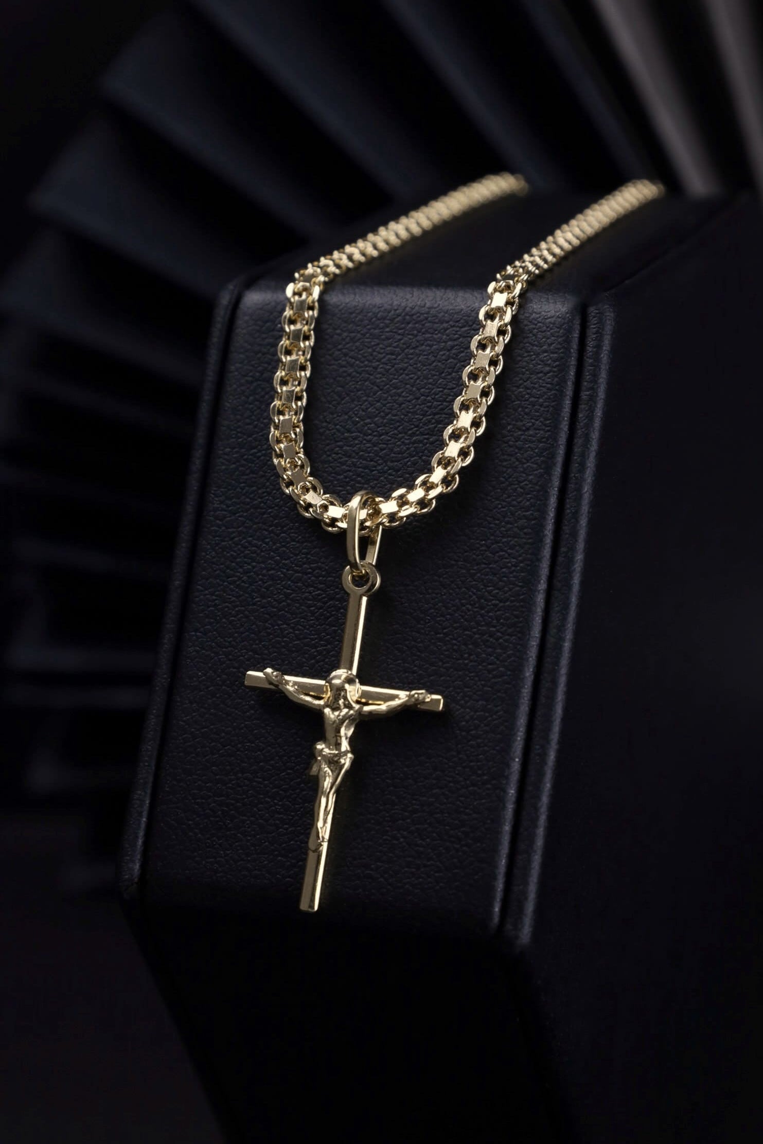 Cadena Bismarck en Oro laminado 18k Para Caballero