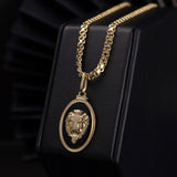 Cadena Bismarck en Oro laminado 18k Para Caballero