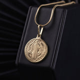 Cadena Serpiente en Oro laminado 18k Para Caballero